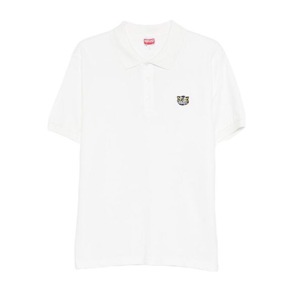 Kenzo Men Wild Tiger Cotton Polo Shirt